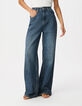 Jean large bleu indigo Edie Femme-3