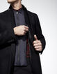 Manteau noir homme-3