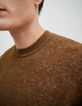 Pull tabac tricot effet mousseux Homme-4