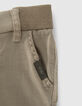 Jean beige print army bébé garçon-6