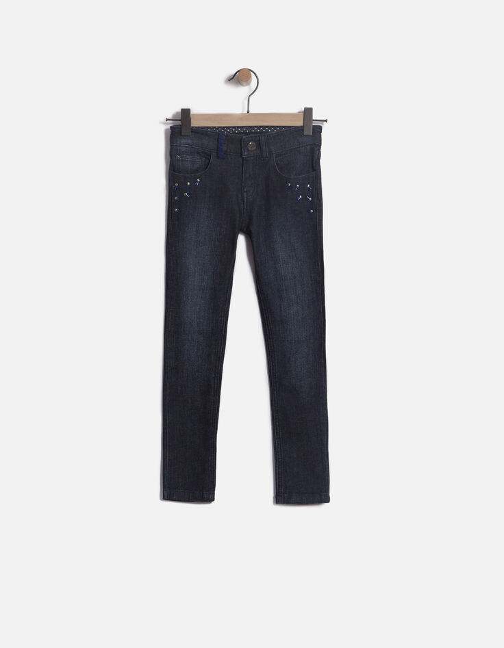 Girls' slim jeans-1 Girls' slim jeans-1