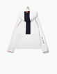 Witte sweater in colorblock-stijl jongens -3