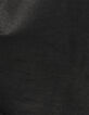 Jean bootcut noir enduit taille haute Femme-8
