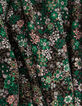 Khaki dress LENZING™ ECOVERO™ leofloral print girl-6