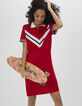 Sportliches Kleid in Rot I.Code-1