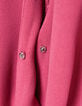 Women's pink halter pants jumpsuit-7
