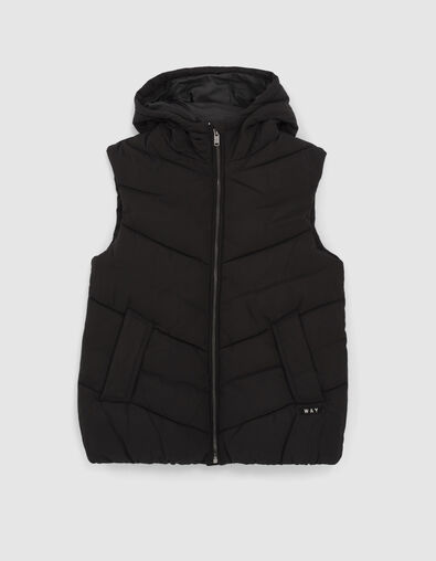 Girls&rsquo; black bodywarmer - IKKS