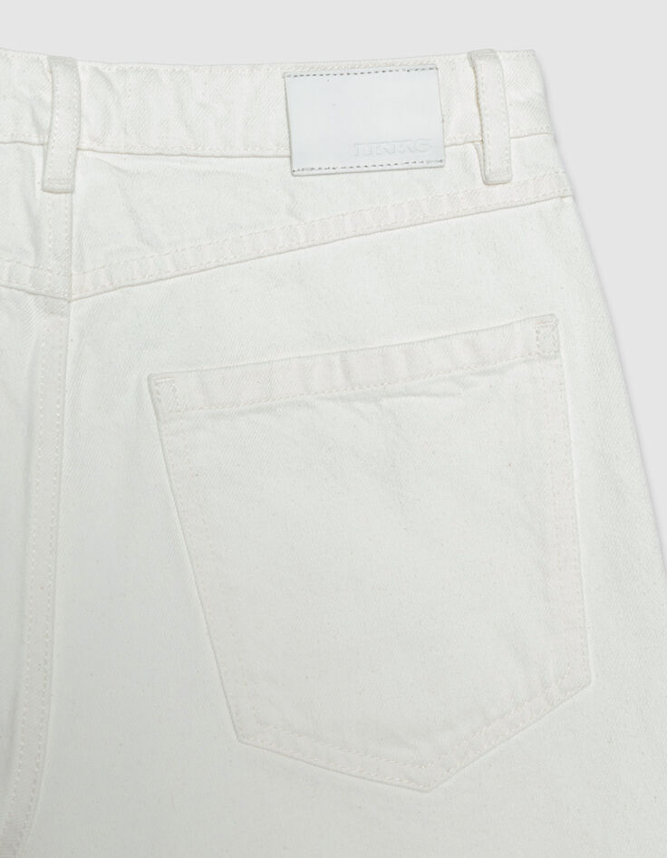 Jean droit blanc 7/8e Anders Femme-8
