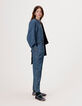 Blauer Mädchenjeansoverall-1
