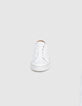 Men’s white leather trainers-2