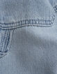 Charpentier spirit blue denim Bermuda shorts for boy-7