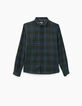 Men’s REGULAR navy check shirt-7