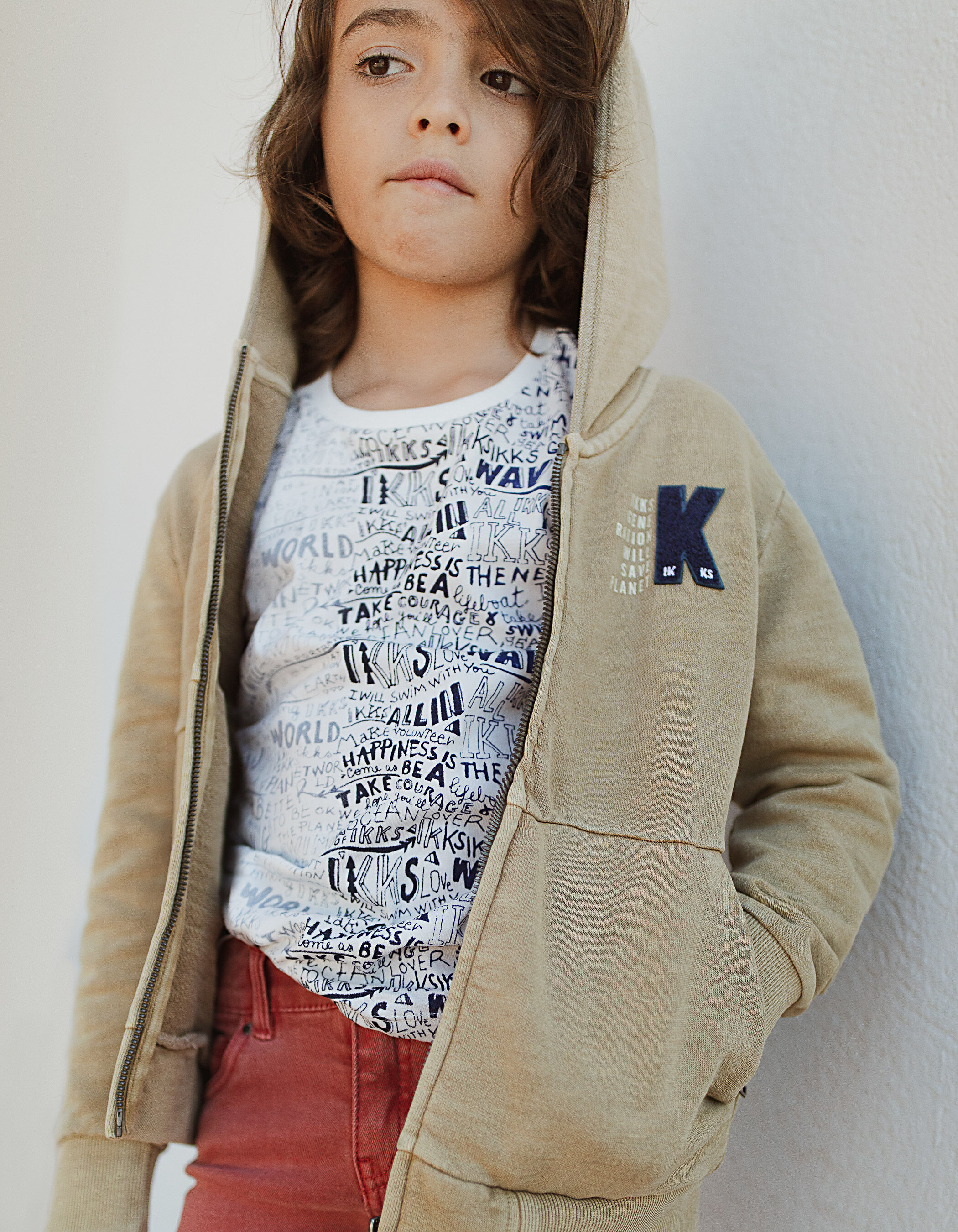 Boys deals tan cardigan