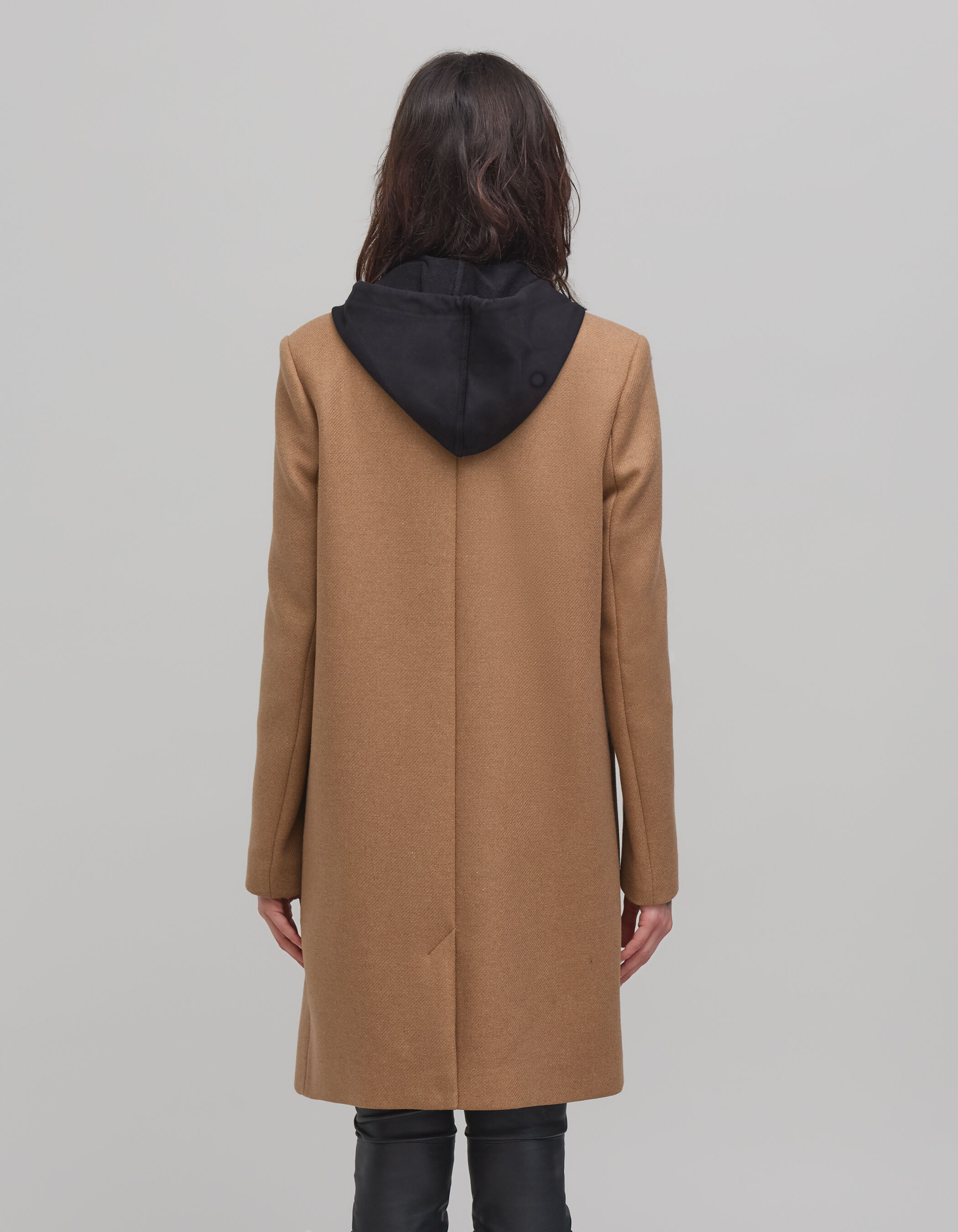 Manteau ikks camel sales