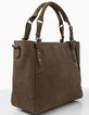Sac cabas cuir de vachette effet reptile femme-5