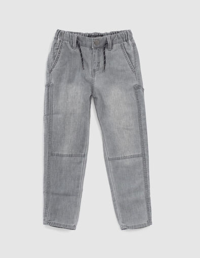 Stone Grey Jogging-Jungenjeans  - IKKS