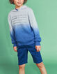 Dunkelblaue Jungenbermudas Essentiels -1