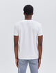 Weißes Herren-T-Shirt bio mit Hip-Hop-Comic-7