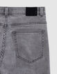 Jean BATTLE gris Waterless maille knitlook garçon-9