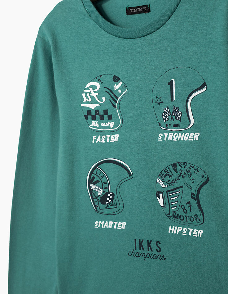 Groen T-shirt jongens -4 Groen T-shirt jongens -4