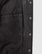 Pure Edition - Men's black leather overshirt jacket-7