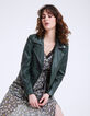 Glad leren damesjack-2
