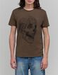 T-shirt laurel organic cotton skull-card Men-2