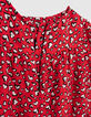Blusa roja corazones mini me niña-6
