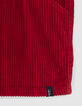 Shorts rojo claro pana niña-4