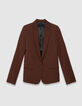 Women&rsquo;s brown suit jacket-5
