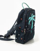 Boys&rsquo; navy with velvet palm tree backpack -4