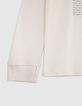 Thermoreaktives T-Shirt, Jungen, Ecru, ausgefallener Druck-5
