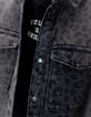 Sobrecamisa vaquera gris leopardo niño-7