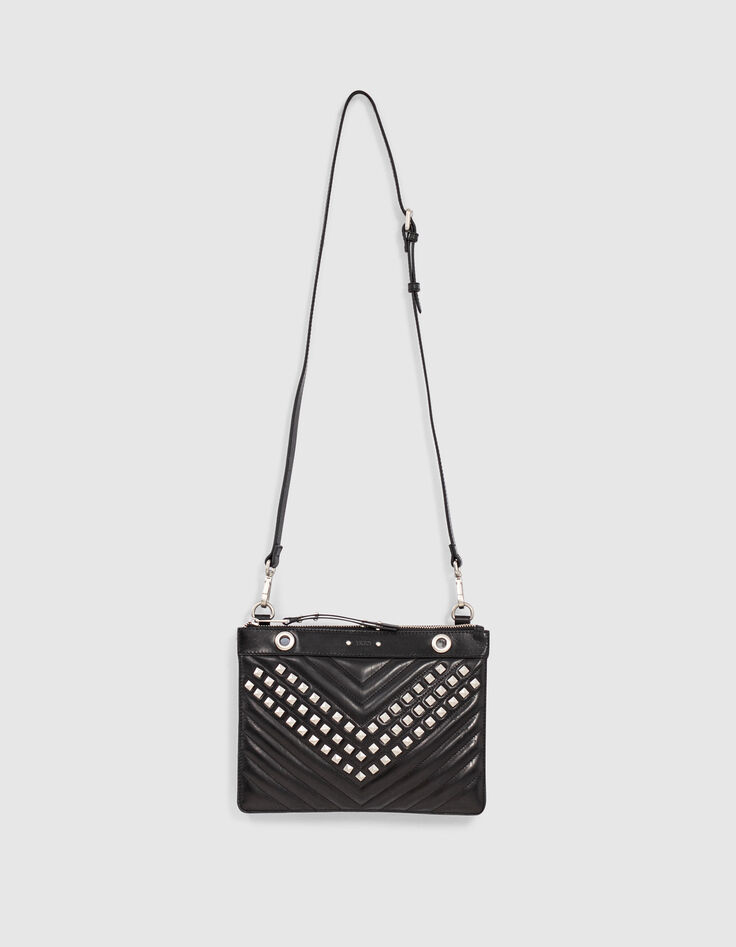 Damen-Pochette 1440 REPORTER CLOUS, Fischgr&auml;tensteppung-1