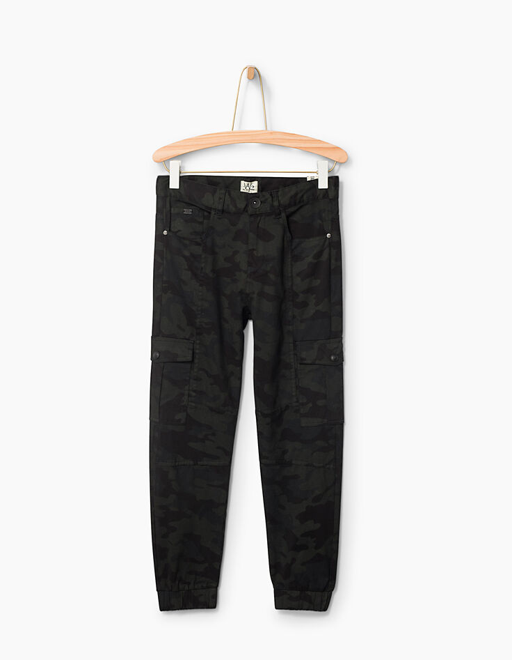 Boys’ camouflage trousers-1