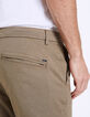 Men's khaki slim chinos-4