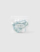 Aqua bikini Bloemen gerecycleerd meisjes-2