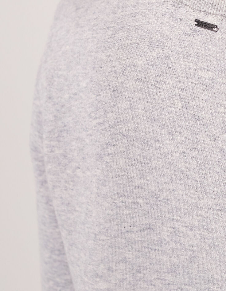 Women’s grey slogan image sweatshirt-5