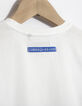 Weißes Jungen-T-Shirt-3
