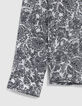 Camisa blanco roto estampado étnico niño-5