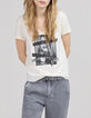Gebroken wit T-shirt Arty vrouwenfoto Dames-2