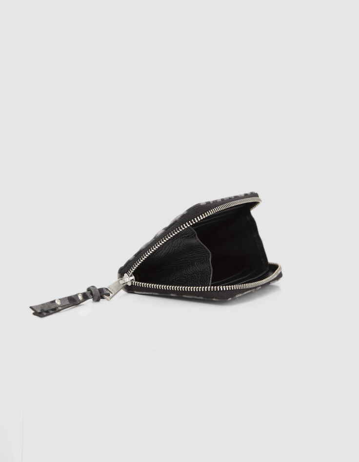 Portefeuille 1440 mini Compagnon grijs luipaard Dames-6