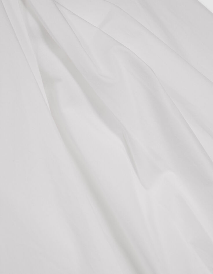 Chemise blanche coton bio décor œillets Femme-10 Chemise blanche coton bio décor œillets Femme-10