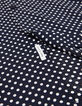 Camisa SLIM azul marino LENZING™ ECOVERO™ lunares hombre-8