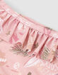 Roze bikini surf-rock print meisjes-5