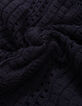 Pull marine tricot fantaisie ajouré fille-8