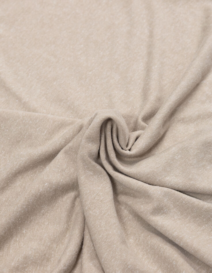 Men’s sand hemp blend DRY FAST T-shirt-7