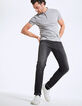 Men's Hollywood slim black jeans-1