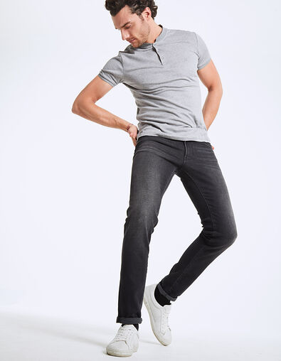 Men's Hollywood slim black jeans - IKKS