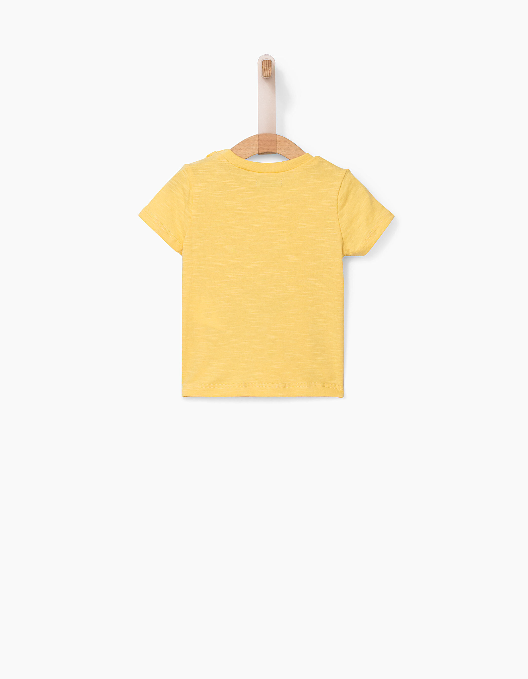 Camiseta amarilla visual helado bebe nino IKKS